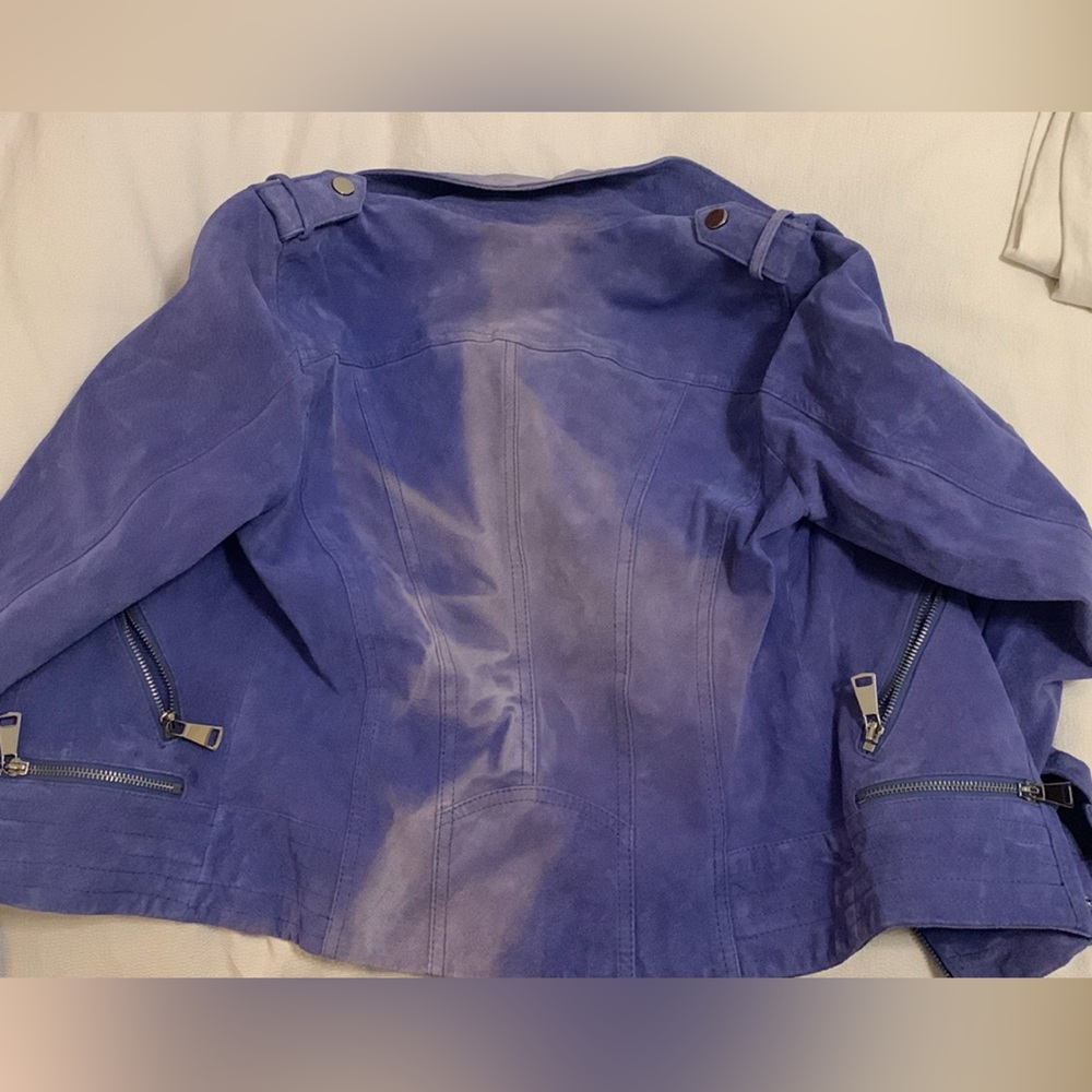 Vero Moda Suede Leather Jacket - Picture 5 of 5